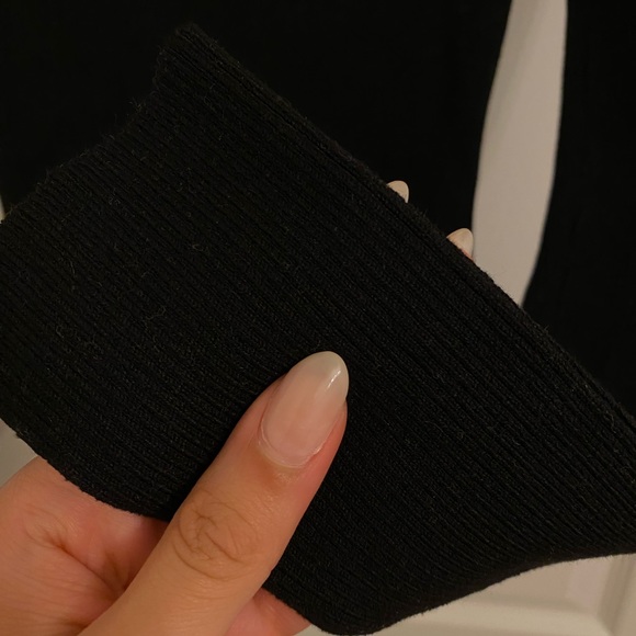 SWEETHEART NECKLINE KNIT SWEATER - Picture 3 of 4